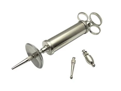 Seringă pentru urechi Schimmelbusch 50 cc - toate metalice
