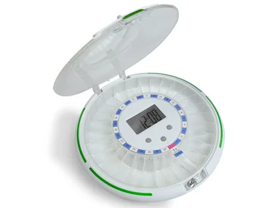 Organizator automat de medicamente cu Bluetooth