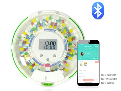 Distribuitor de comprimate cu Bluetooth
