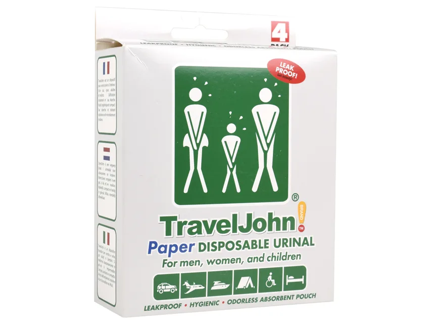 Traveljohn sac urinoir din hârtie de unică folosință 800cc