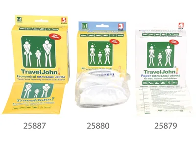 Traveljohn sacul urinal de unică folosință 800cc