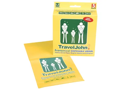 Traveljohn sac de vomă și urină de unică folosință 800 cc