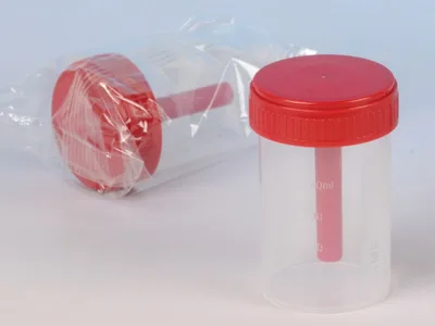 Recipient fecale 60 ml - cleanroom ISO 8
