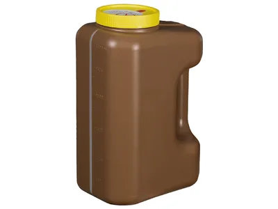 Recipient urină 24 ore 3000 ml cu sistem de aspirație