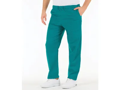 Pantaloni - bumbac verde - XS