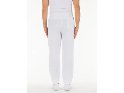 Pantaloni - bumbac alb - X-LARGE