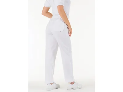 Pantaloni - bumbac alb - X-LARGE