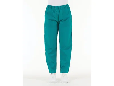 Pantaloni - bumbac verde - XX-LARGE