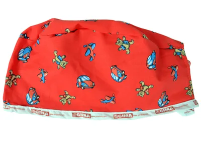 Cagulă chirurgicală Fantasy Cap - roșu