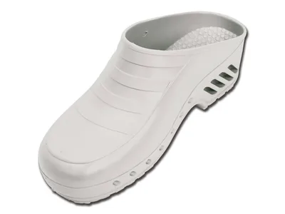 clogs - fără pori - 47-48 - alb