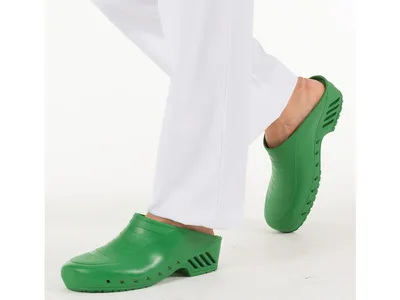 CLOGS - fără pori - 36 - verde