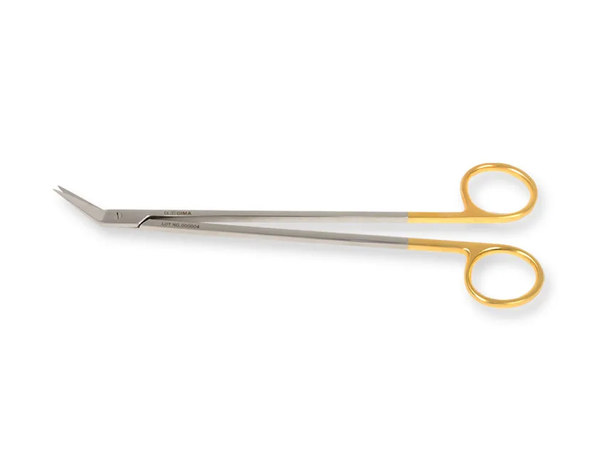 Foarfece GOLD DeBakey Potts Smith - 19 cm - unghi 25°