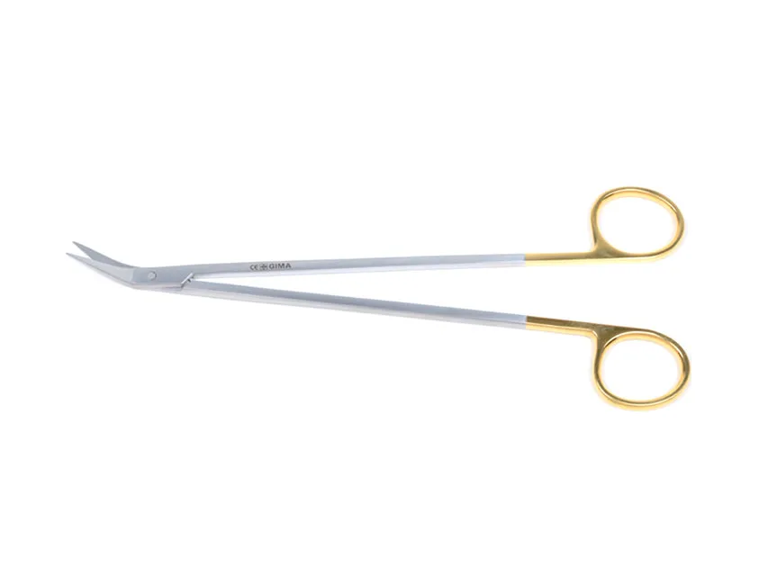 Foarfece GOLD DEBAKEY POTTS SMITH - 19 cm - unghi 45°