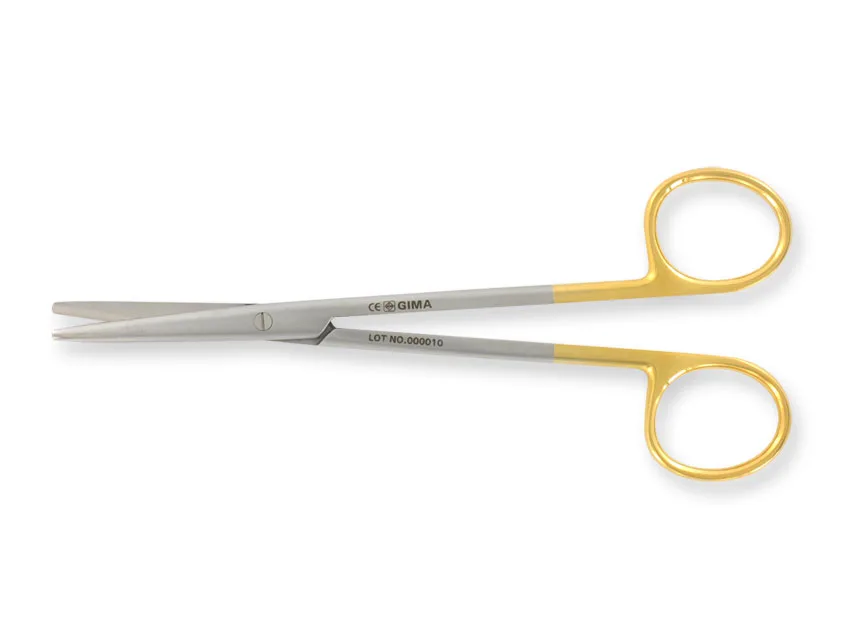 Foarfece Metzenbaum GOLD drepte - 18 cm