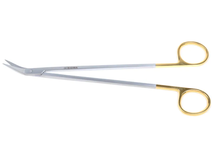 Foarfece GOLD DEBAKEY POTTS SMITH - 23 cm - unghi 45°