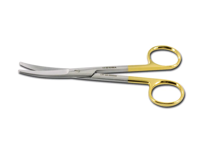 Foarfece Mayo curbate GOLD - 23 cm