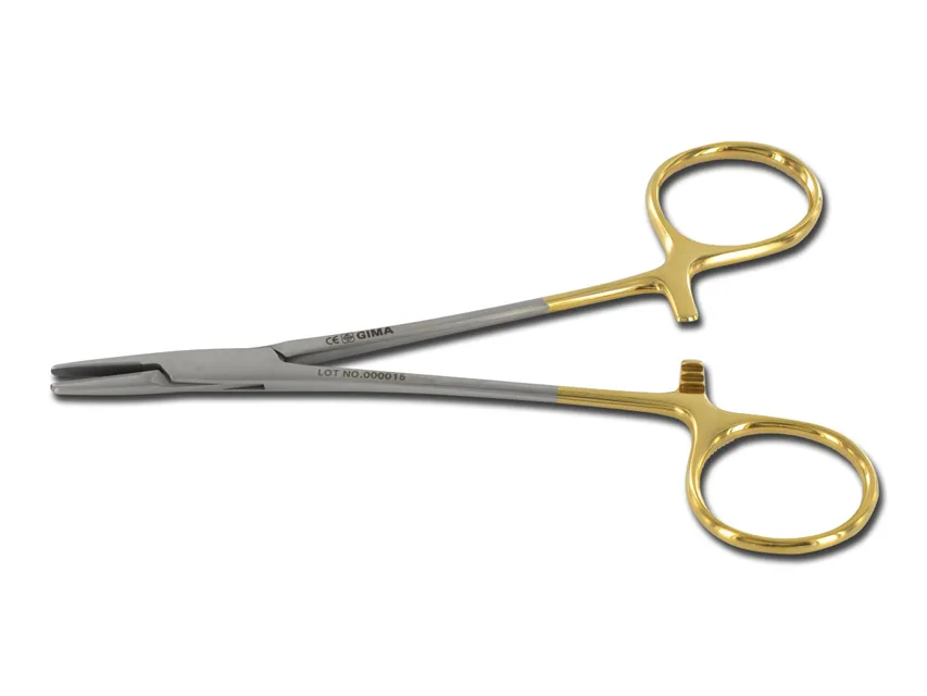 Pince pentru ace Gold Webster - 12,5 cm