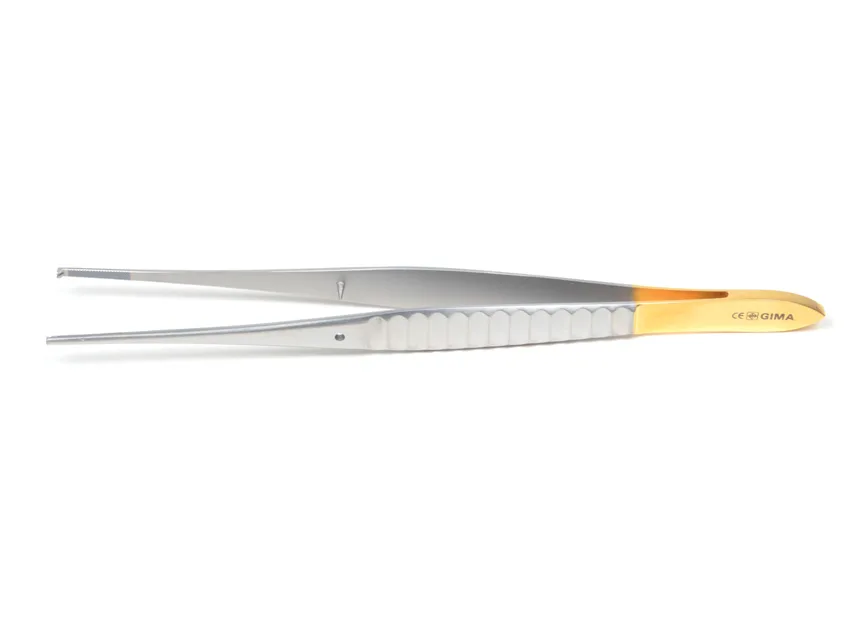 Clești de disecție Gillies aurit - 15 cm