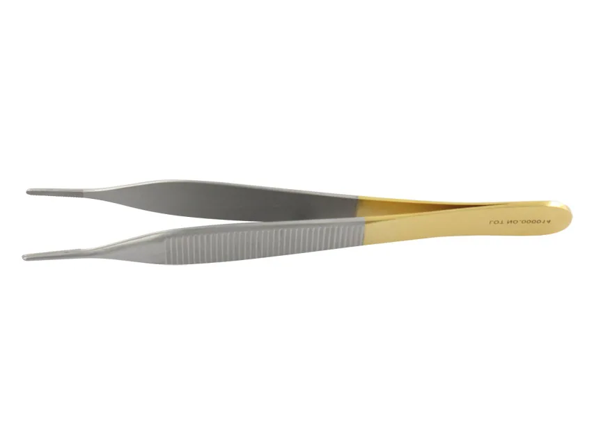 Forceps Adson auriu - 12 cm