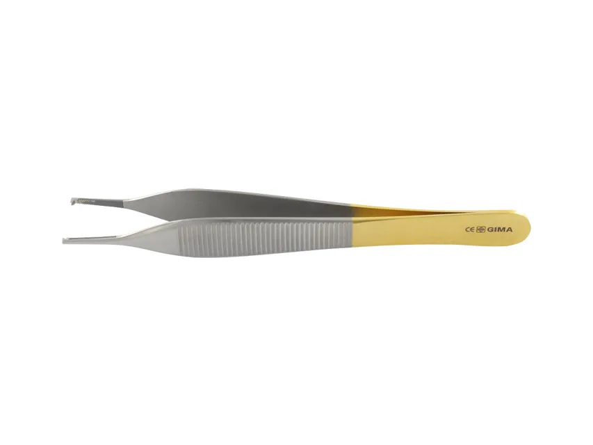 Forceps Adson Gold 1x2 dinți - 12 cm