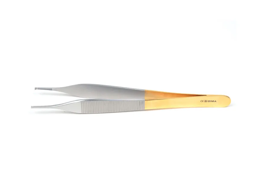Forceps Adson Micro GOLD - 12 cm - 1x2 dinti