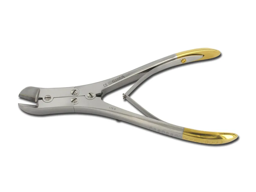 Cleștele de tăiat sârmă aurie - 23 cm - pentru sârme dure până la 2 mm