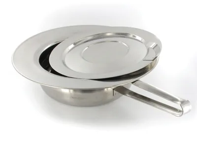 Bolul de pat rotund cu capac 320x85 mm - maner drept