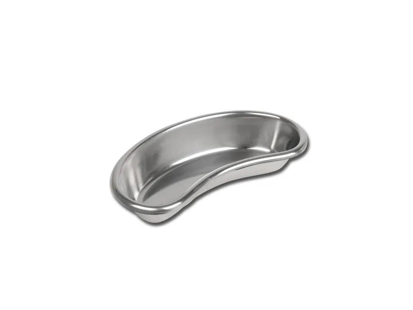 Tavă renală din oțel inoxidabil - profundă - 207x98x39 mm