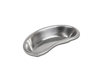 Tavă renală din oțel inoxidabil - adâncă - 247x122x43 mm