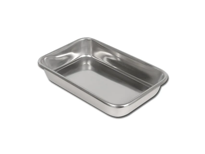 Tavă pentru instrumente din oțel inoxidabil - 264x172x47 mm