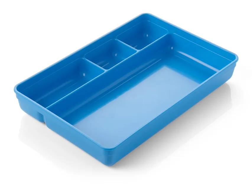 Tavă compartimentată 270x180x41 mm - plastic
