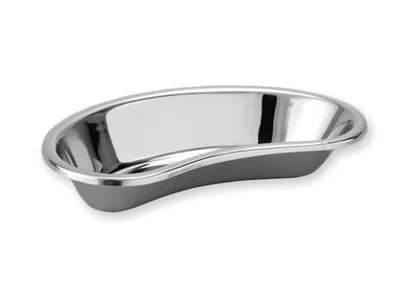 Tavă renală din oțel inoxidabil 10" - 247x122x43 mm