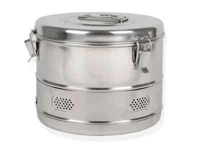 Tambur din oțel inoxidabil 240x190 mm