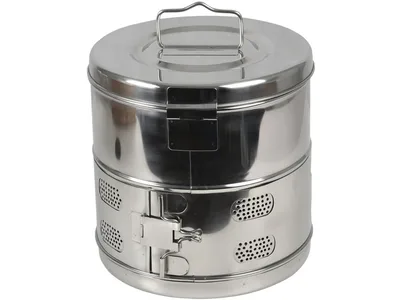Tambur din oțel inoxidabil 240×h240 mm