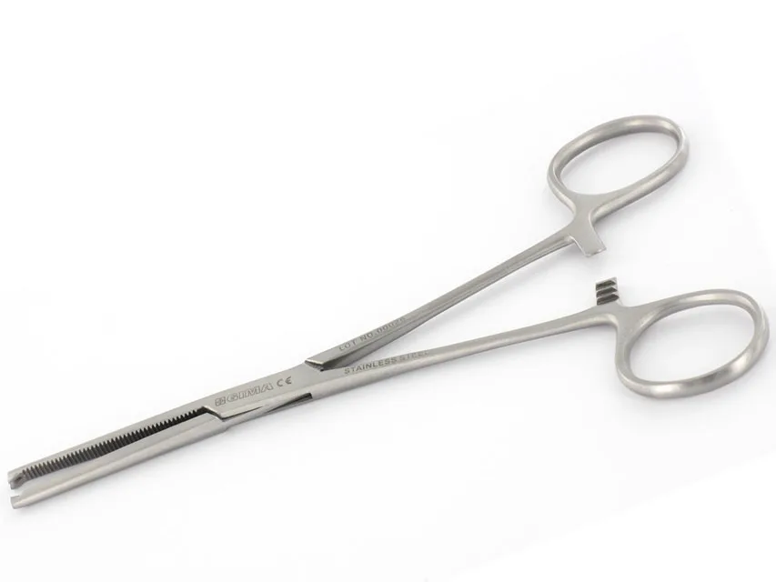 Clește hemostatic Kocher - drept - 20 cm - 1x2