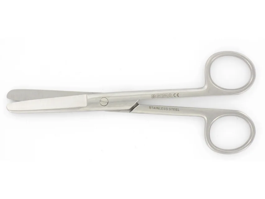 Foarfece drepte obtuze/obtuze - 14,5 cm