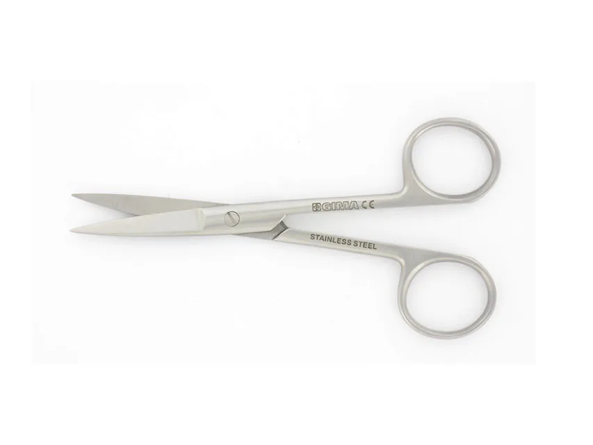 Foarfeci chirurgicale drepte ascuțite/ascuțite - 14.5 cm