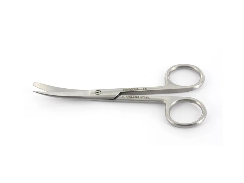 Foarfece curbate bont/ascuțit - 11,5 cm