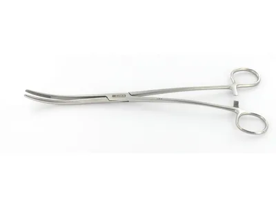 Forceps Bozeman - curbat - 26 cm