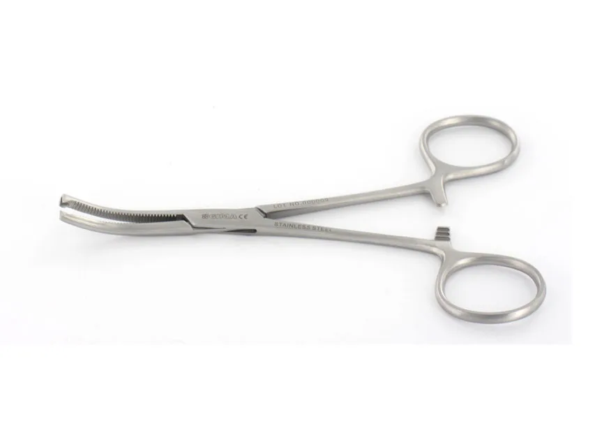 Clește Kocher curbat - 16 cm