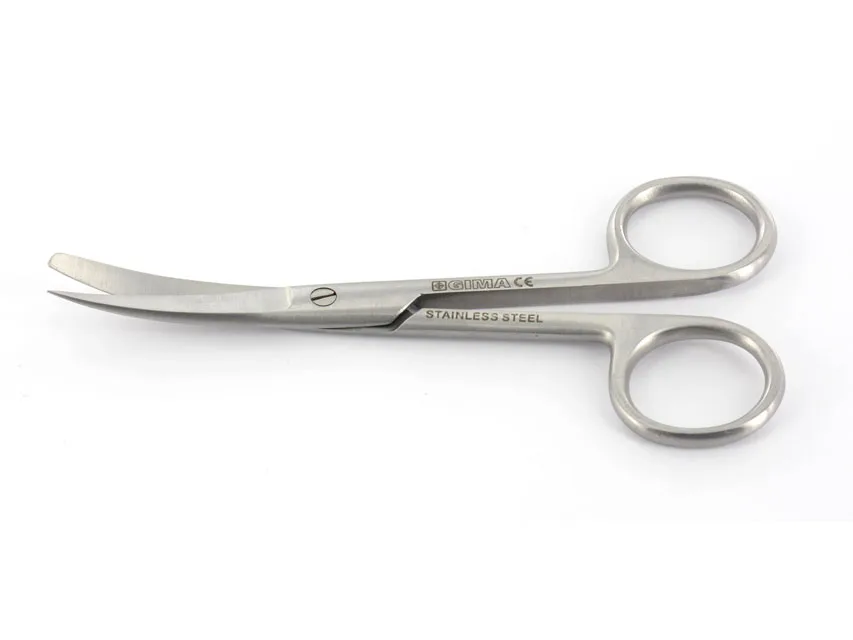 Foarfece curbate unghi/ascuțit - 18 cm