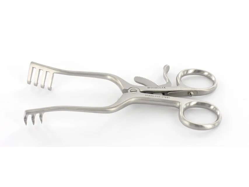 Retractor Weitlaner-Loktite - ascuțit - 13 cm