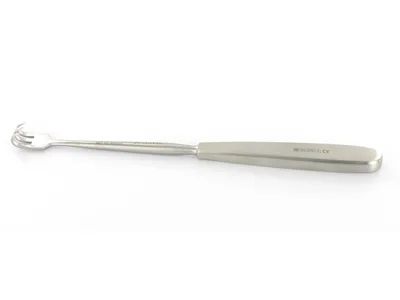Retractor Volkmann 3 dinți ascuți - 22 cm