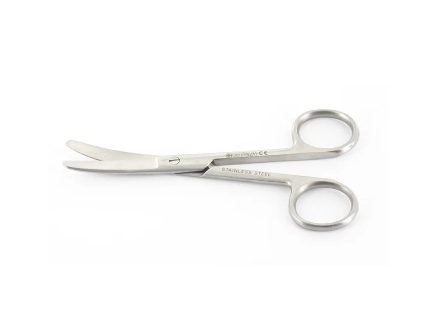 Foarfece curbe obtuz/obtuz - 11.5 cm