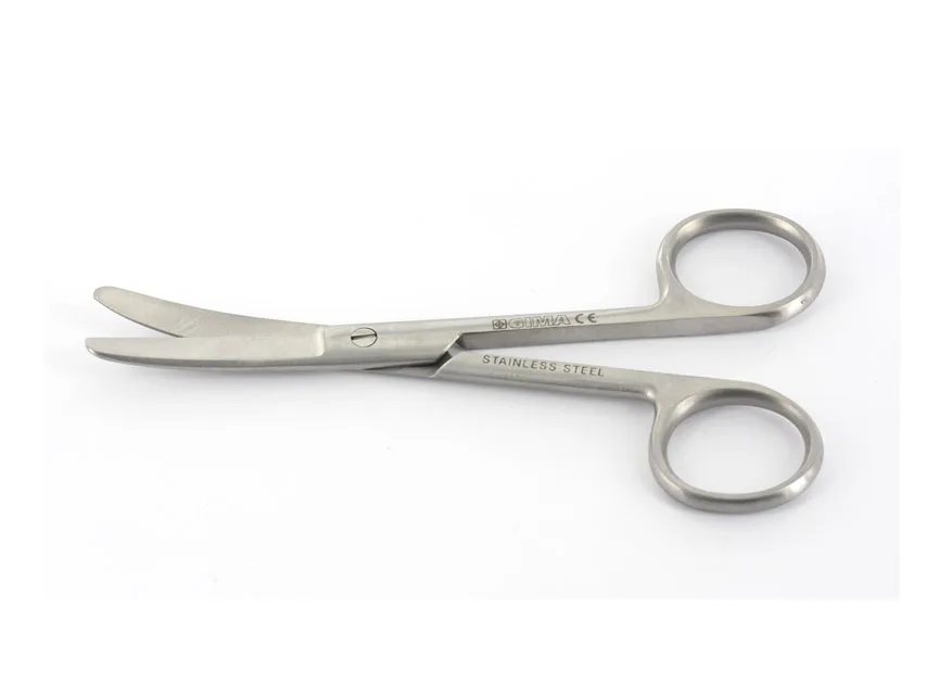 Foarfece curbate obtuze/obtuze - 16 cm