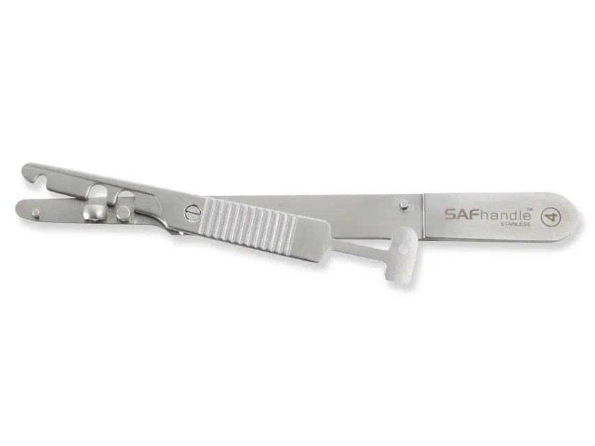 Mâner scalpel de siguranță N 4 pentru lame 20-25