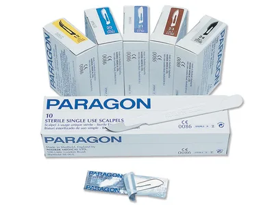 Bisturie de unică folosință Paragon nr. 24 - sterile