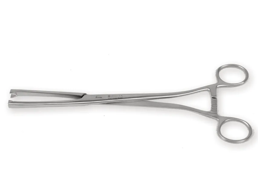 Forceps vulsellum Museux 8 mm - drept - 24 cm