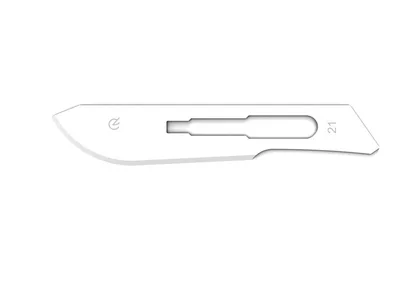 Lame din oțel carbon GIMA nr. 21 - sterile
