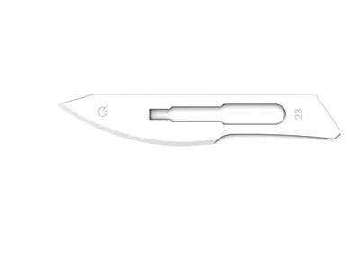 Lame carbon oțel N. 23 - sterile